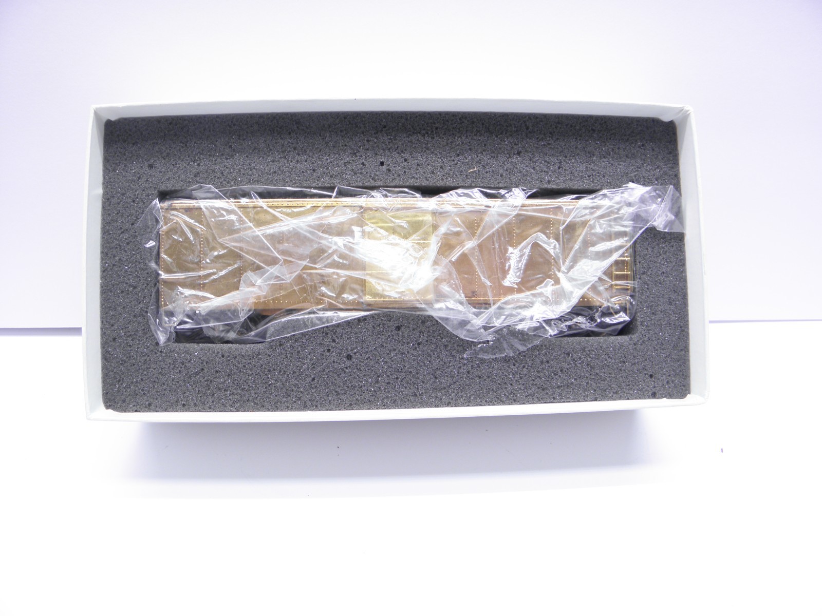 Lambert Associates Prr Boxcar Unpainted - Ho Scale- Brass - Japan - Nos
