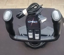 SUNCOM TECHNOLOGIES G-FORCE FLIGHT SIM YOKE MODEL # 96-0390 Serial Port.