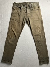 Todd Snyder Stretch 5 Pocket Chino Pants Slim Mens True Size 31x31 Faded Brown