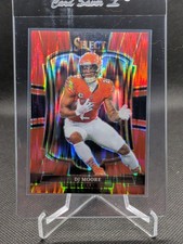 2025 Panini Select Football DJ Moore Premier Red Prizm Shock /249