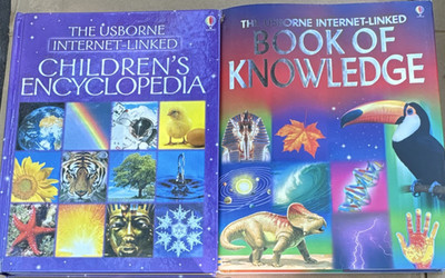 Usborne Internet-Linked Children's Encyclopedia Hardcover Science History Nature