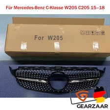 Kühlergrill Frontgrill Diamant Für Mercedes-Benz C-Klasse W205 C205 2015–2018