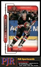 Daniel Alfredsson 1999-00 Upper Deck MVP #140 Ottawa Senators