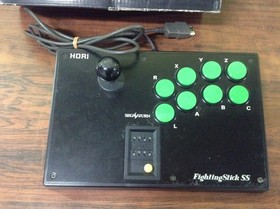 Hori Sega Saturn Fighting Stick SS HSS-07 W/ Box Tested Japan I26