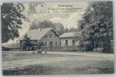 Bischofsgruen Stempelabschlag] Waldhaus Hirschhorn Oc