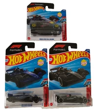 Hot Wheels Formula 1 Lot Of 3 Red Bull/Williams /Mercdes / Fast Shipping