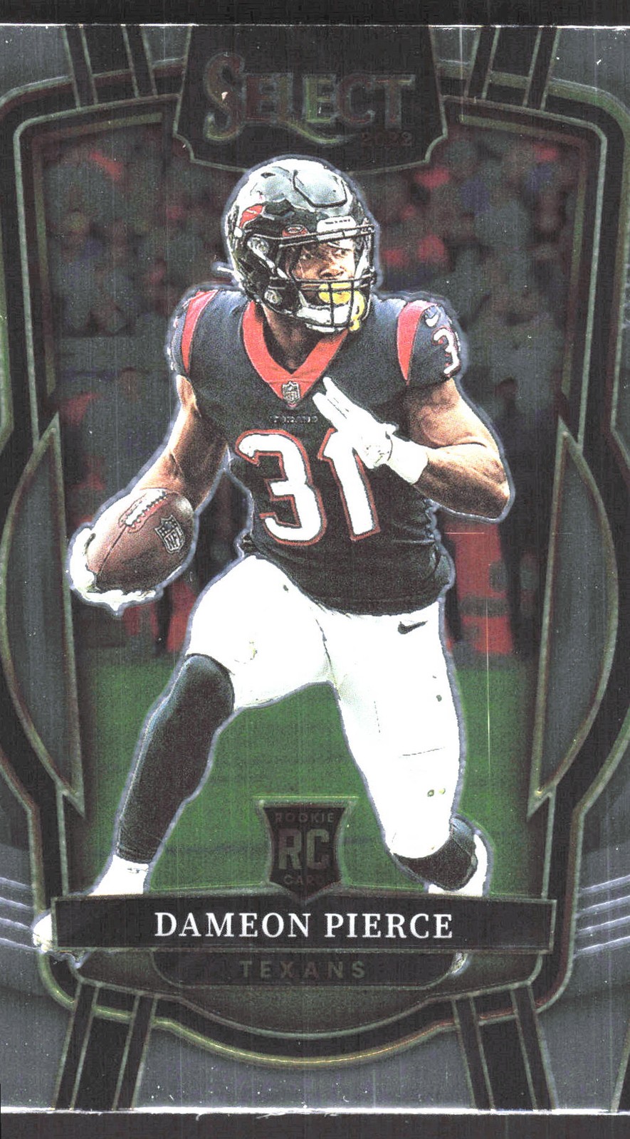 2022 Panini Select Dameon Pierce Rookie Houston Texans #261
