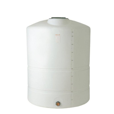 #ad 1000 GALLON Vertical Poly Water Storage Tank White Bottom Outlet $500.00