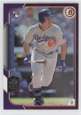 2015 Bowman Purple 82/250 Joc Pederson #130 0hy8