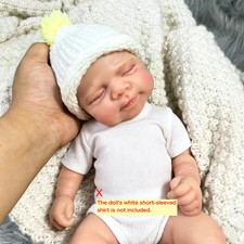 13 Inch All Body Silicone Reborn Doll Pascale Squishy Realistic Adorable Baby Wa
