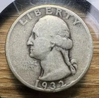 1932-P Washington Quarter - Actual Coin Shown - Free Shipping & Tracking INV#234