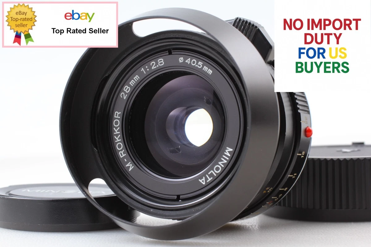 Minolta f/2.8 Camera Lenses 28mm Focal for sale - eBay