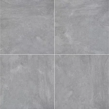 Vulkon Grey 2 Cm. X 24 In. X 24 In. Matte Porcelain Paver Floor Tile (8 Sq. Ft./
