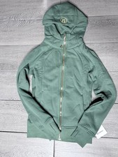 Lululemon Green Hooded Jacket Women  s Size 4