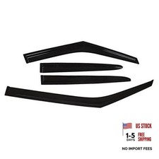 4 PCS Side Window Visors Vent Shade Sun Wind Rain Guards Deflectors Outside