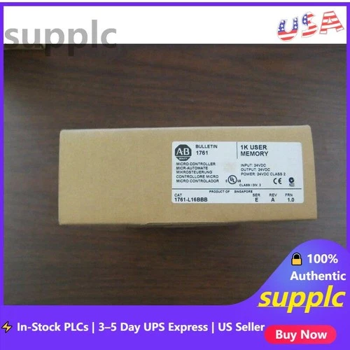 New Factory Sealed AB 1761-L16BBB MicroLogix1000 16 Point Controller US Free Tax