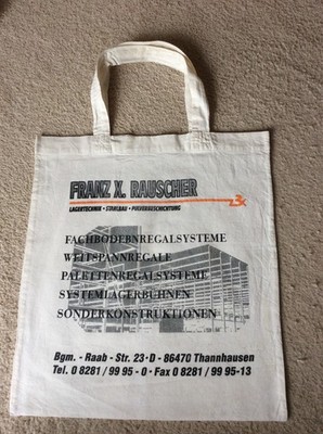 Franz Rauscher Stoffbeutel Stofftasche Stoff Tasche Beutel Werbung Reklame