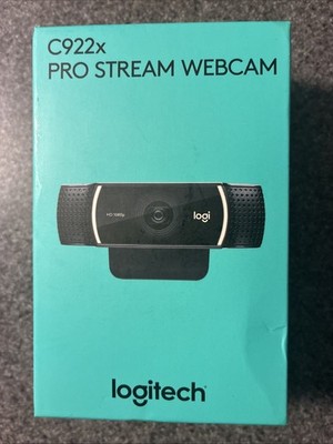 Logitech C922x Pro Stream Webcam 1080p HD USB Camera Autofocus Streaming new