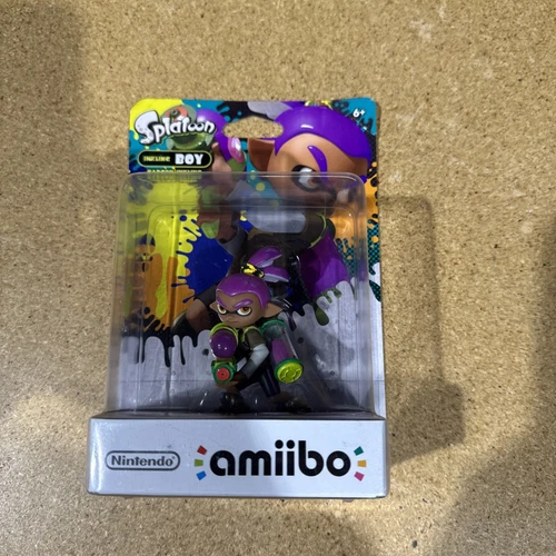 Amiibo: Splatoon Series- Purple Inkling Boy Alt Color - Not mint
