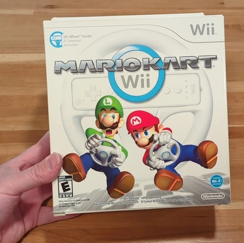 Nintendo Mario Kart Wii Nintendo Wii Racing 2008 E Manual Wii Wheel NTSC-U/C