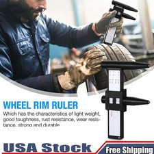 PCD Gauge Ruler Rim Car Wheel Bolt Measuring Gauge Tool Pattern Hole 4 5 6 8 Lug