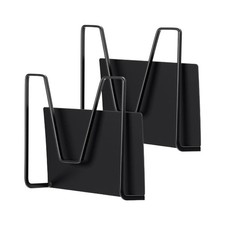 For Kitchen Magnetic Lid Holder 2 Pack Stainless Steel No Drill Installation