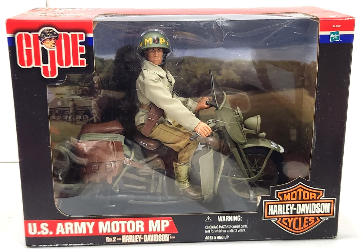G.I. Joe Military & Adventure 1:6 Motorbike Action Figures for