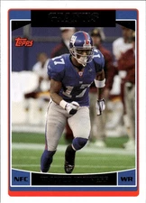 2006 Topps #101 Plaxico Burress [GOATCARDS]