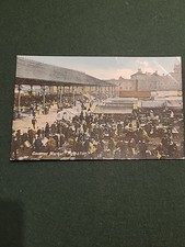 Preston. Lancs. Covered Market & Open Air Market 1907
