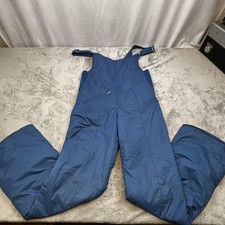 Vintage Hill Toppers Snow Bib Pants Mens Large Insulated Ski Hong Kong 40403