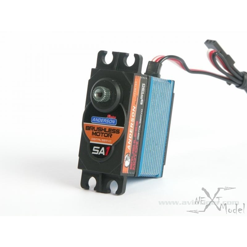 Servo brushless BS130 digital 15Kg Anderson, l'ingénierie de précision pour modèles RC