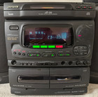 Aiwa CX-N5200U Stereo System 4 Speakers, 3-CD changer Dual Cassette AM/FM tuner