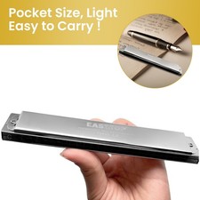 EASTTOP 24Hole Tremolo Harmonica C Key T2403 2.0 tremolo harmonica Mouth Organ