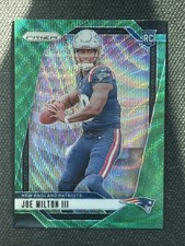2024 Prizm Football Joe Milton III Green Wave Prizm RC Patriots #354