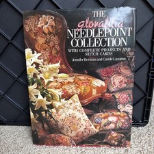 Glorafilia Needlepoint Collection w/ 25 Complete Projects by Berman, Lazarus