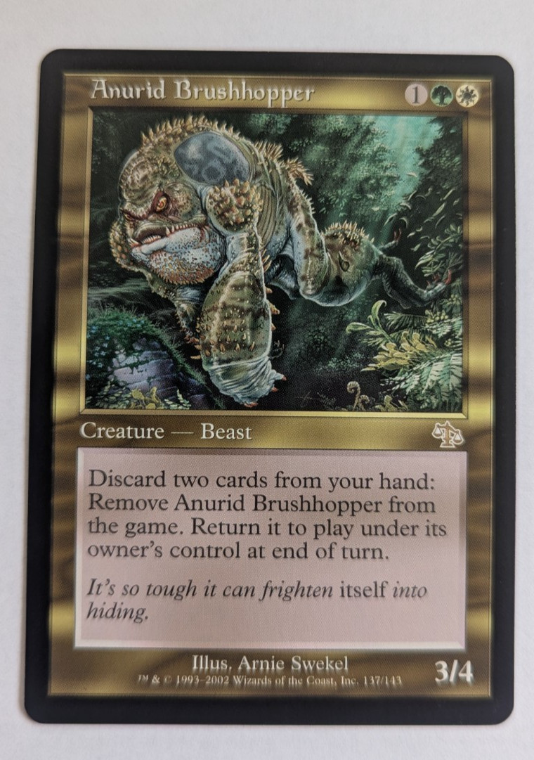 Magic Mtg Judgment Anurid Brushhopper   near mint