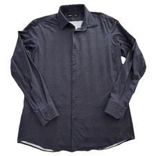 Boss Performance Men's Button Down Shirt Regular Fit L EUC