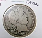 1903 O-SILVER O Barber Half Dollar VERY NICE