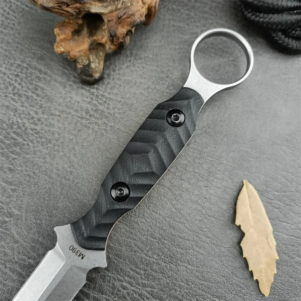 TOOR Specter R - Cuchillo de hoja fija de doble filo gris fantasma Foto 2 de 4