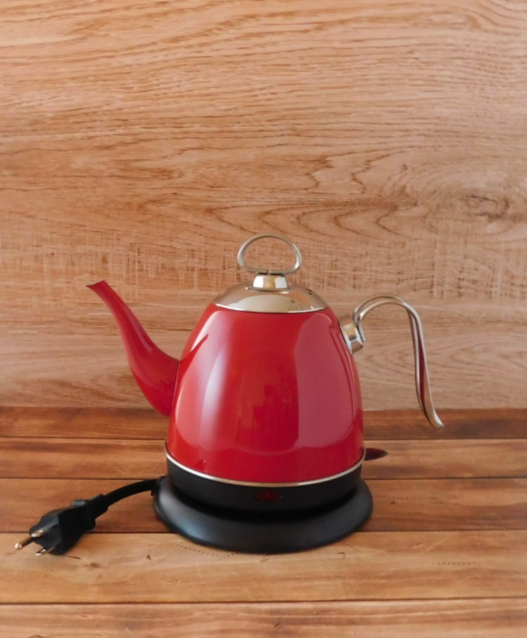 Chantal Mia Ekettle 32 Ounce Electric Water Kettle, Chile Red - New