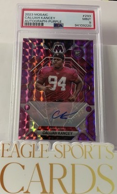 Calijah Kancey Rookies Mosaic Prizm Autograph /49 Tampa Bay Buccaneers NFL
