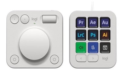 Logitech MX Creative Console, 9 Customizable LCD Keys, Stream Deck Accessories