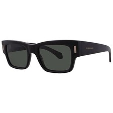 Ferragamo Green Rectangular Men's Sunglasses SF2011S 001 53 SF2011S 001 53