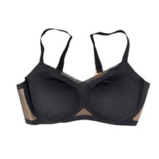 Honeylove CrossOver Bra Runway Black Tan 1X 40C 40D