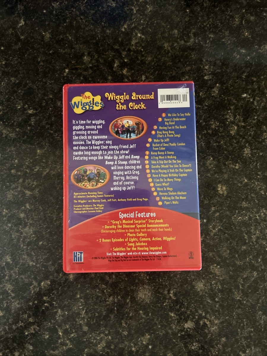 The Wiggles - Wiggle Around The Clock (DVD, 2006) for sale online