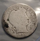 1901-O Barber Dime 90% Silver - Circulated