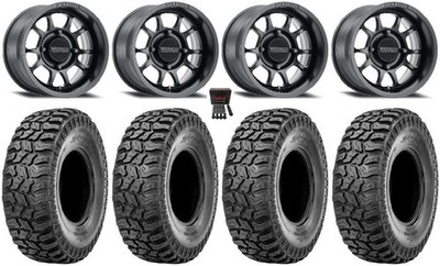 Method 409 15'' Wheels Black (5+2) 33'' Ridge Saw 2.0 Tires Can-Am Defender