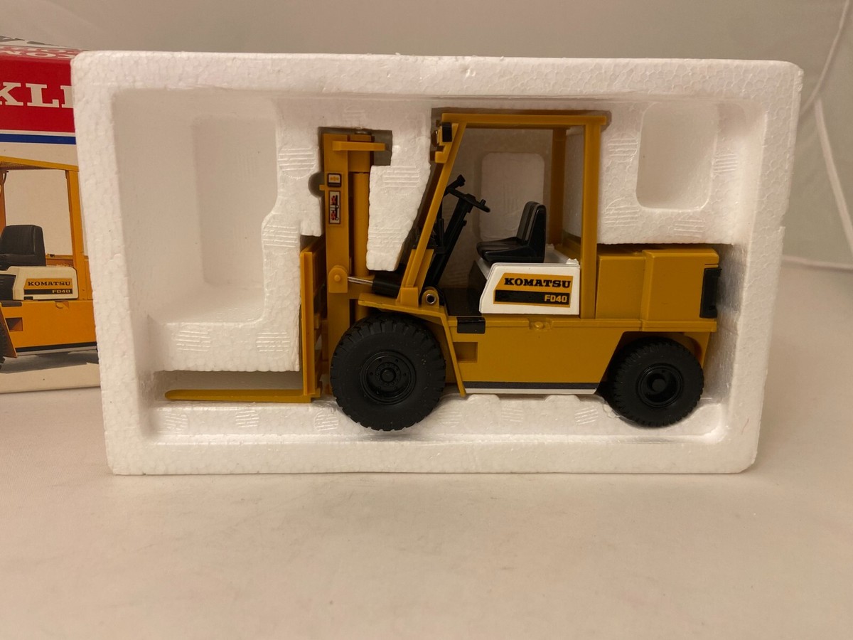 KOMATSU FD40 フォークリフト 1/25 VINTAGE KOMATSU FORKLIFT FD40 IN ORIGINAL BOX 23922021632| eBay