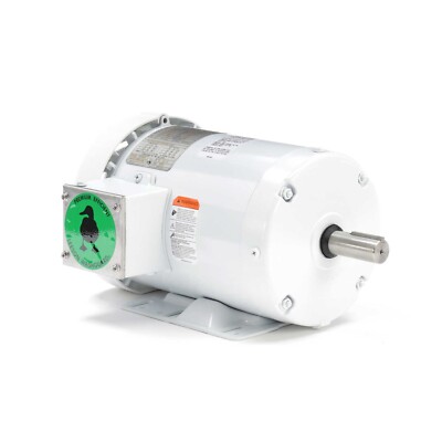 Leeson 121865.00 Electric Motor 1 HP 1760 Rpm 3-PH 230/460 V 143T C143T17WB4A