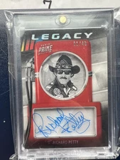 Richard Petty PRIME Shadow Box Legacy Autos 1/43 Panini Rare Serial #